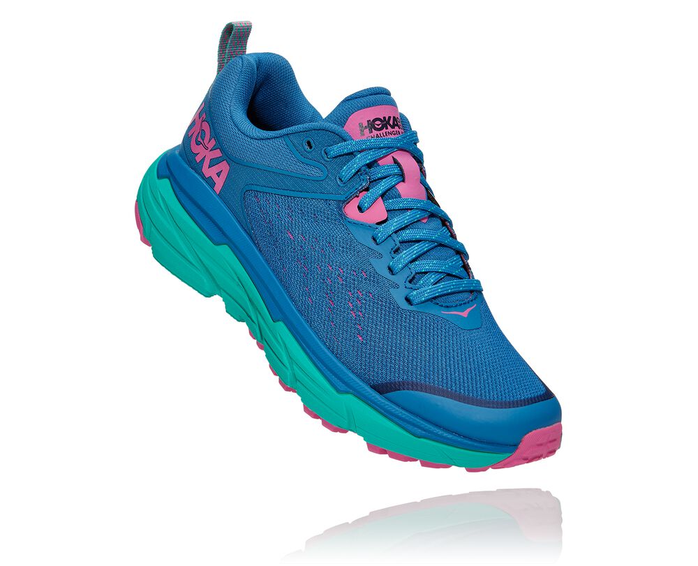 Hoka One One Challenger ATR 6 Wides Dam Blå - SE-7566769